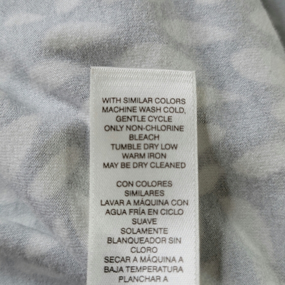 Chicos Shift Dress Size 1 M 8 Black White Sleeveless Inverted Back Split Keyhole - Picture 8 of 11